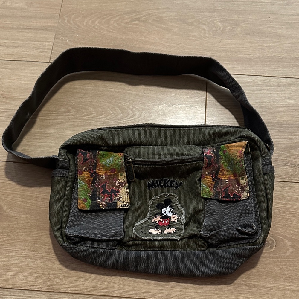 Disney Mickey Olive Belt Bag